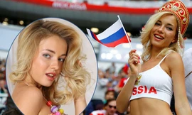 Tuyển Nga thua vì vắng bóng 'nữ thần may mắn’ nóng bỏng?