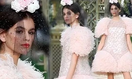 Con gái Cindy Crawford sang chảnh như nàng thơ trong show Chanel 