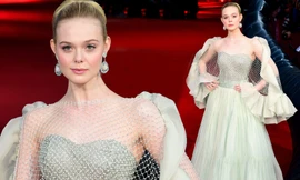 Nàng thơ 9x Elle Fanning đẹp như công chúa bước ra từ cổ tích