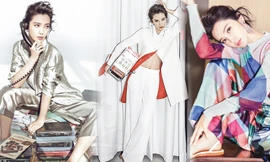 Sắc vóc quên tuổi của người đẹp U50 Lý Băng Băng