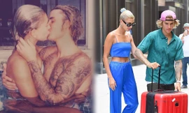 Justin Bieber đăng ảnh ‘nóng’ bên hôn thê Hailey Baldwin