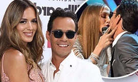 Sau nụ hôn với vợ cũ Jennifer Lopez, Marc Anthony và vợ trẻ chia tay