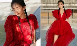 Dương Mịch tết tóc trẻ đẹp quyến rũ trên Elle