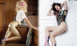 Hai mỹ nhân nội y đình đám đọ sắc vóc nóng bỏng