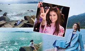 Mỹ nhân nội y gốc Hoa xinh đẹp, thả dáng gợi cảm ở Nha Trang