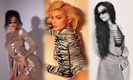 Đường cong hấp dẫn của cô út tỉ phú nhà Kim Kardashian