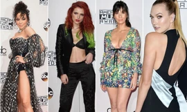 Ngắm các bóng hồng quyến rũ dự lễ trao giải AMA 2016s