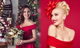 Thiên thần nội y và dàn mỹ nhân tưng bừng đón Giáng sinh