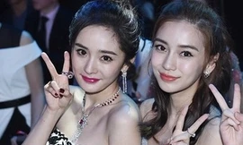 ‘Nữ hoàng Weibo’ Dương Mịch mặc gợi cảm, đọ sắc Angelababy