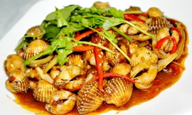 Món ngon bổ dưỡng từ sò huyết