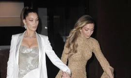 ‘Chân dài’ Gigi Hadid suýt ‘vồ ếch’ vì váy bó sát gợi cảm