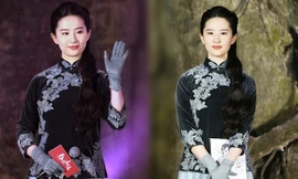 Lưu Diệc Phi thanh khiết nền nã như tiểu thư ‘cành vàng lá ngọc’