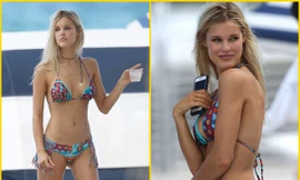 Vẻ tươi trẻ đầy sức sống của mỹ nhân áo tắm Joy Corrigan 