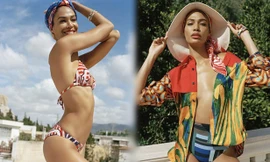 Siêu mẫu cao 1m79 Joan Smalls 'thiêu đốt' nắng hè với áo tắm