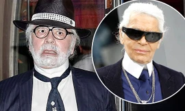 ‘Ông hoàng tóc bạc’ Karl Lagerfeld gây sốc với diện mạo không nhận ra