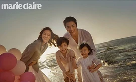 Ảnh hạnh phúc của vợ chồng Kwon Sang Woo nhân 10 năm ngày cưới