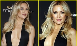 Kate Hudson táo bạo diện jumpsuit khoét sâu 