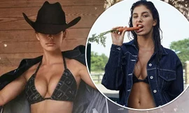 Người yêu tài tử Titanic đường cong rực lửa hút mắt