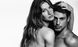 Gisele Bundchen táo bạo bán nude tình tứ bên trai lạ