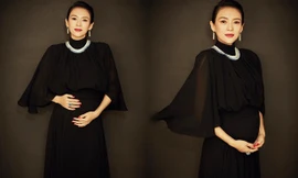 Chương Tử Di mang bầu lần 2 ở tuổi 40