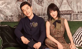 Châu Tấn trẻ trung, tình tứ bên trai đẹp Hồ Ca