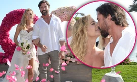 Cô đào 'bốc lửa' Denise Richards trẻ đẹp khi tái hôn ở tuổi 47