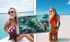 Người mẫu 19 tuổi bị cá mập cắn khi mặc bikini chụp ảnh giữa biển