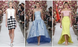 Vườn hoa xuân Oscar de la Renta rộn ràng khoe sắc