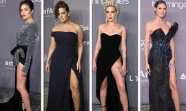 Dàn mỹ nhân diện váy siêu xẻ khoe chân dài