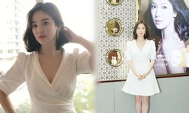 Song Hye Kyo duyên dáng nền nã ở Thượng Hải