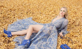 Dakota Fanning yêu kiều như thiên thần giữa vườn cổ tích