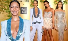 Dàn thiên thần Victoria's Secret gợi cảm hết cỡ tại tiệc Vanity Fair