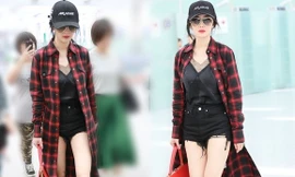 Dương Mịch mặc gợi cảm khoe chân thon dài 