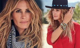 Julia Roberts 50 tuổi vẫn xứng danh ‘Người đàn bà đẹp’