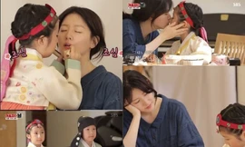 ‘Nàng Dae Jang Geum’ Lee Young Ae trẻ trung bên hai con dễ thương