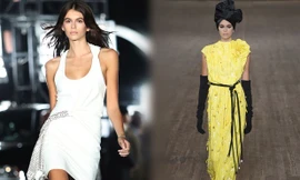 Con gái Cindy Crawford đẹp xuất thần trong lần đầu catwalk