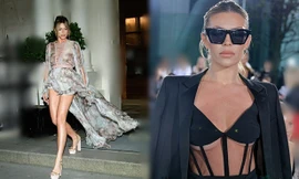 Siêu mẫu Abbey Clancy lăng xê mốt không nội y, quyến rũ mê đắm