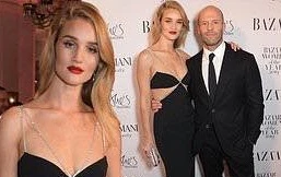 'Người vận chuyển' Jason Statham ôm eo không rời bạn gái ở sự kiện