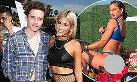 Chia tay vũ công gợi cảm, cậu cả nhà Beckham yêu ‘hot girl’ bán cần sa