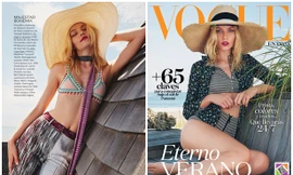 Nàng mẫu xứ Samba gợi tình với áo tắm lạ mắt