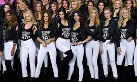 Dàn ‘thiên thần’ Victoria’s Secret diện đồng phục khoe chân dài