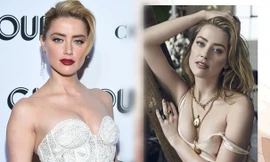 Vợ cũ 'cướp biển' Johnny Depp gợi tình 'đốn tim' quý ông