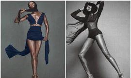 Sức quyến rũ mê hoặc của 'báo đen' Naomi Campbell 