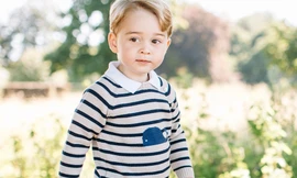 Hoàng tử bé George ngày càng dễ thương khi tròn 3 tuổi