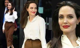 Angelina Jolie thanh lịch quyến rũ hút hồn