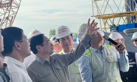 Thủ tướng Phạm Minh Chính kiểm tra dự án đường vành đai 3 TPHCM 