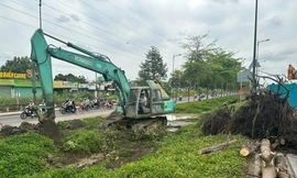 Vụ bể ống cấp nước D1500 ở TPHCM: Thời gian khắc phục bao lâu?