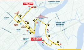 Cấm xe một số tuyến đường ở TPHCM vào cuối tuần