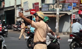 Đảm bảo trật tự an toàn giao thông trong dịp rằm tháng Giêng tại TPHCM 