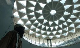 Cận cảnh ga lớn nhất tuyến metro số 1 Bến Thành - Suối Tiên đang hoàn thiện